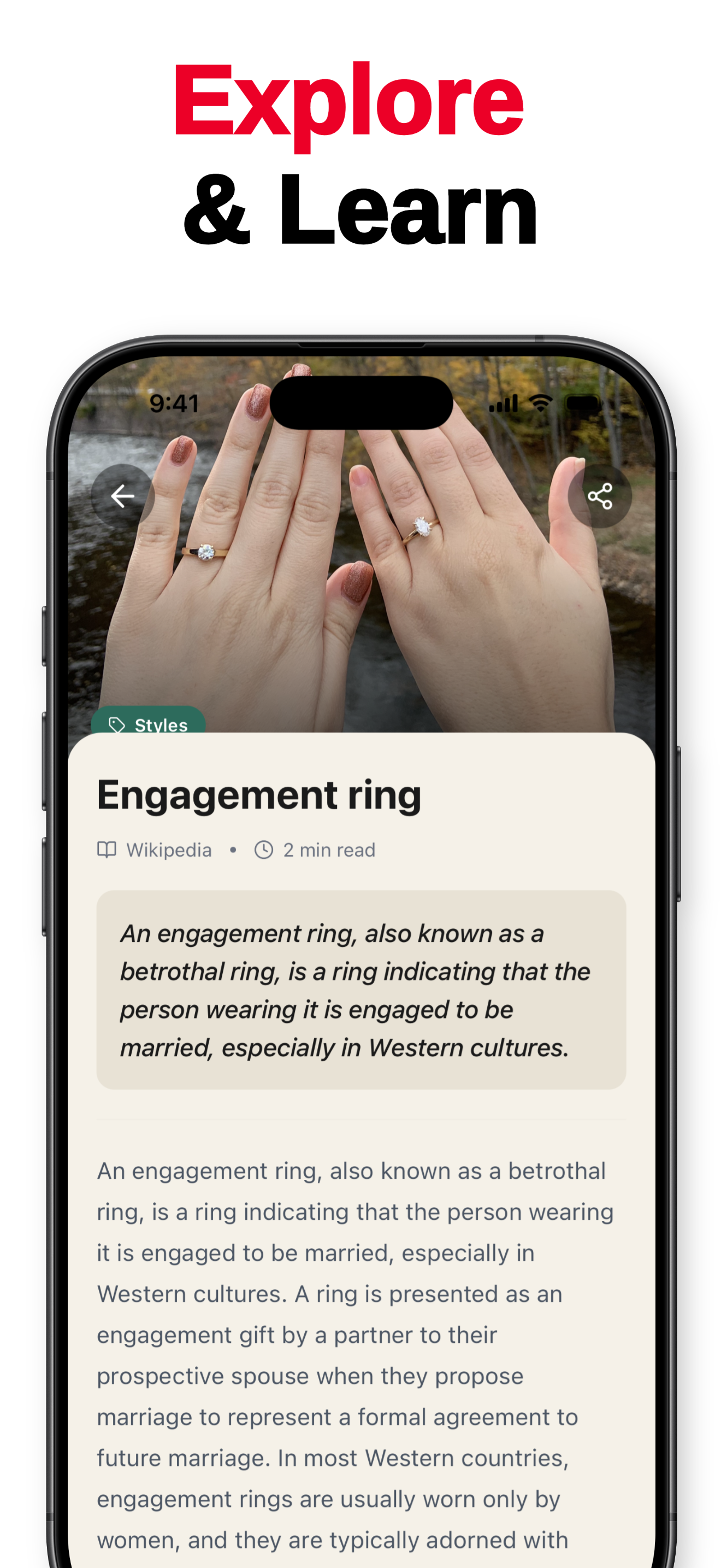 Jewelry Identifier app screenshot 5 of 6